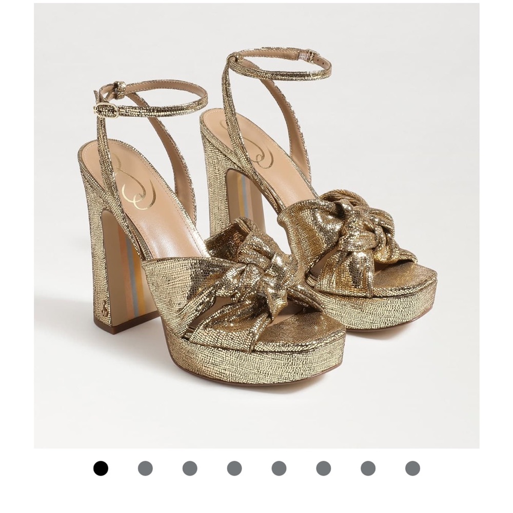Sam Edelman Kristen platform heels size 9.5 worn ONCE!